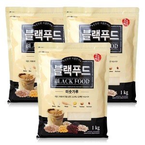 곡물명가 곡물명가블랙푸드미숫가루 1kg x3개