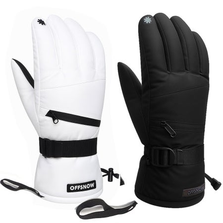 오프스노우/A타입 이중방수 성인 주니어 스키장갑 보드장갑 겨울 방한 장갑 터치가능