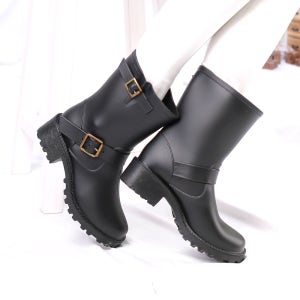 슈즈앤 투 벨트 여성레인부츠 여성 장화 sn1015