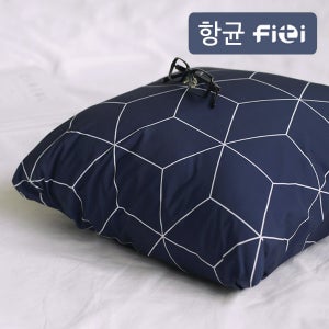 원단 [대폭]마이크로화이바002-헥사곤(네이비) 퀼트 천 홈패션