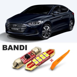 반디LED (아반떼AD) 전용 차량용LED실내등 전방실내등