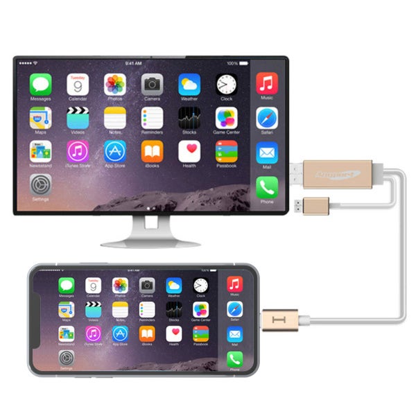 스마트폰 넷플릭스 TV 연결 HDMI MHL 아이폰 미러링케이블