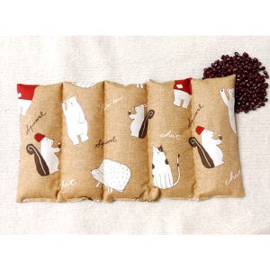 슈슈엔젤 갓성비 최강 배 뜨끈뜨끈 팥 현미 찜질팩 복부 핫팩 주머니 부모님 선물