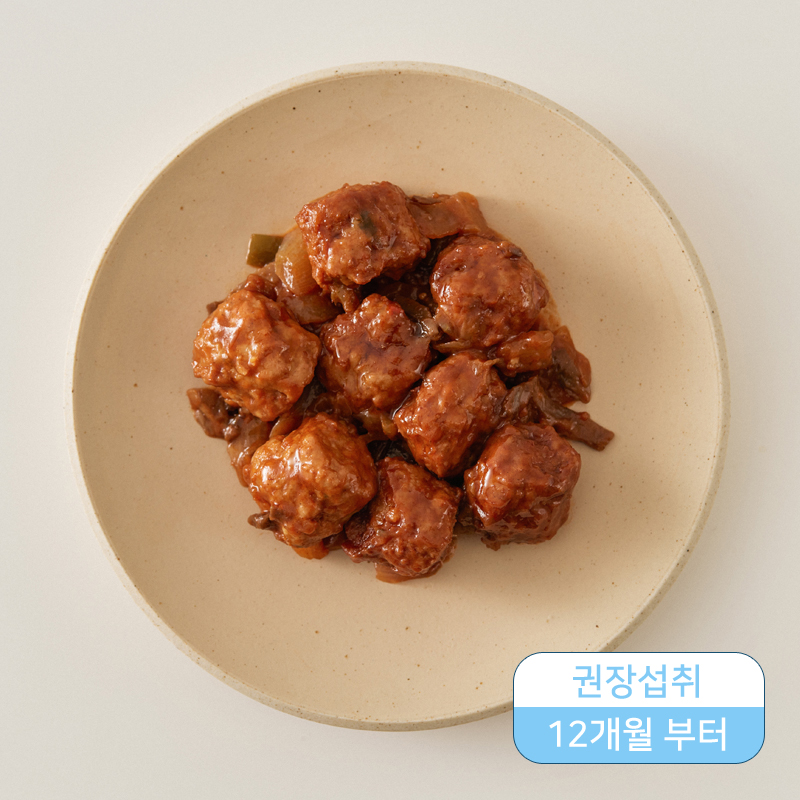 [아이반찬]미트볼양송이조림