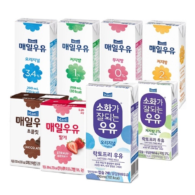 매일우유 멸균우유