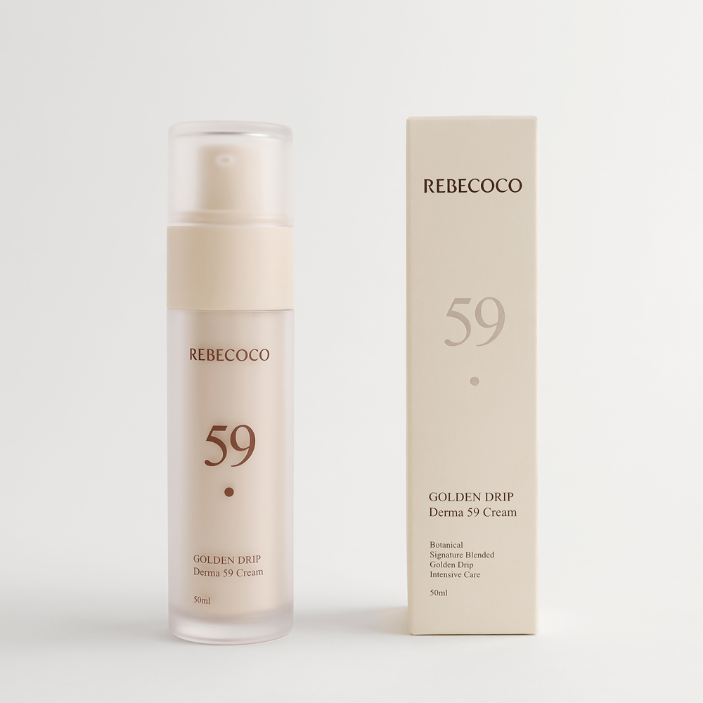 레베코코 골든드립 더마 59크림 미백 주름 이중기능성 민감성 복합성 수부지피부 건성 지성