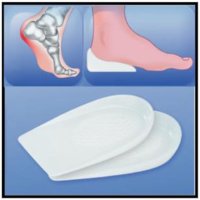 닥터콩 뒤꿈치 보호패드 Small 210-240mm Heel Cushion 짝 DKA16