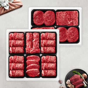 남해축협 1+등급 / 1등급 한우 선물세트 등심 채끝 고급 선물 프리미엄 명절 소고기 모듬