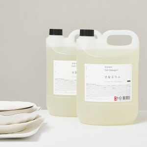 1+1 친환경 주방세제 대용량 주방세제리필 4L 자몽향