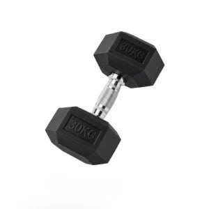 CNK 육각 고무 아령 30kg