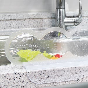 생활보감 싱크대물막이 씽크대 물받이 물튀김방지 가림막