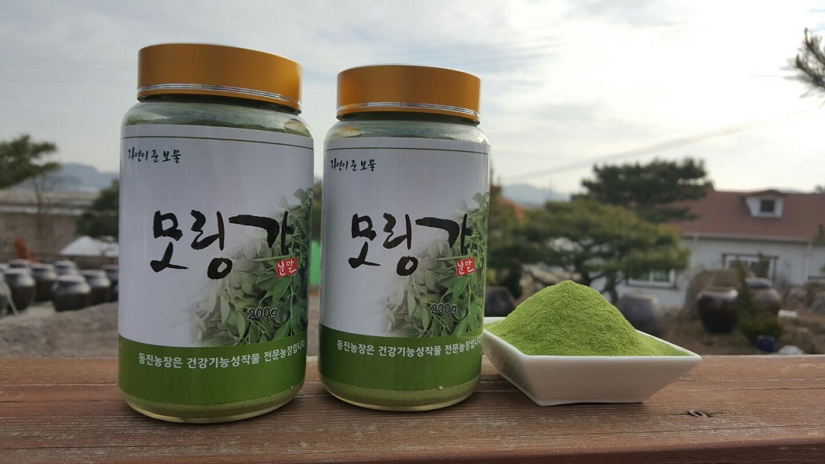 국내산 <b>모링가</b> 차 분말 가루 파우더 300g
