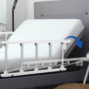 병원 침대 난간 안전가드 5단 높이 390mm 사이드레일 단품 (한측)