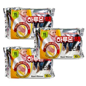 주머니속에 하루온 손난로 30매 하루온 핫팩 휴대용