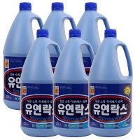 유연락스 2L x6개(한박스) 살균소독 욕실청소 묵은때제거 표백 바닥청소 화장실청소