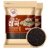 진솔양곡산업 진솔한 잡곡 찰흑미 1kg