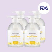 베베스킨 주방&젖병세정제(시트러스향) 과일세정제 젖병세제 500ml 4개