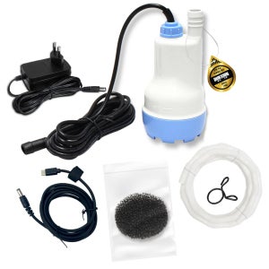 덕신 DBP-09A 휴대용 양수기 수중 배수 모터 펌프 호스 3M 포함