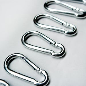 카라비너 카라비나 고강도 캥핑 등산 강철 비너 타프 잠금 4mm