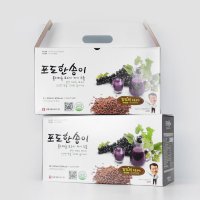 김재식헬스푸드 저온착즙100% 물 넣지않은 포도한송이 포도즙 100ml 30팩 2박스(총60팩)