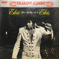 [중고] [고선당] [LP 엘피 레코드판] 엘비스 프레슬리 Elvis Presley - Thats The Way It Is / Quadradisc / 게이트폴더 / 일본수입원반 쟈