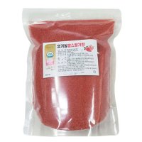 유기농솜사탕 맘스딸기맛 솜사탕설탕 1kg(1)솜사탕/솜사탕재료/