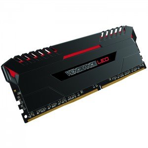 CORSAIR DDR4-2666 CL16 VENGEANCE LED 레드 패키지 (32GB(8Gx4))