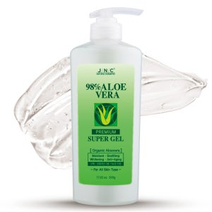 JNC 98% 알로에베라 프리미엄 수딩 젤 대용량 쿨링 보습 진정 500ml