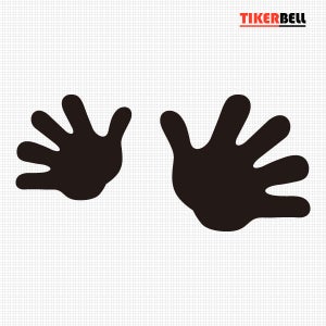 티커벨 스크래치 커버 손바닥 데칼스티커 TKP-30