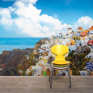 뮤럴벽지 디자인벽지 PW7870 산토리니아일랜드 2폭200cmx240cm A