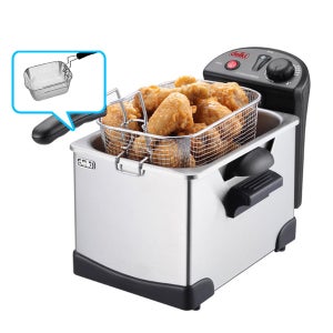 델키 업소용 대용량 전기 튀김기 DK-205 대용량 7L