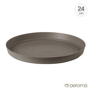 [Made in Italy] 데로마 플라스틱 화분받침대 소토바소 삼바(24cm)