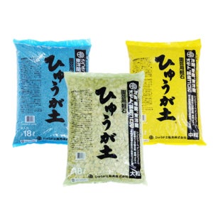 데팡스 휴가토 분재 화분 여과재 야생화 난석 경석 산야초 분갈이흙 소립, 18L