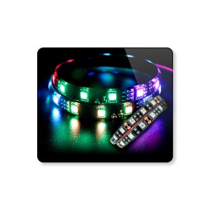 오토바이 튜닝 RGB 무지개 스노우펄 방수 튜닝 LED LED바 50cm