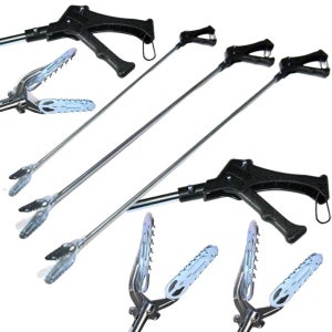 악어집게 다용도 만능 쓰레기 휴지 청소 신발정리 긴 뱀집게