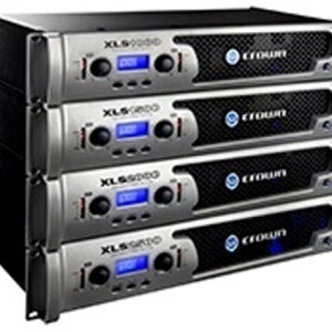XLS2500 XLS Series / XLS1000 XLS2000 XLS2500 / Crown / Power Amp / 파워앰프