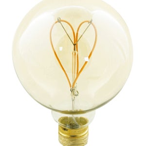포커스 LED 하트 에디슨 3W (볼구형) G95