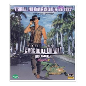 VCD / 크로커다일 던디 3 / Crocodile Dundee In Los Angeles 2001 - 사이먼윈서 폴호간 린다코즐로스키