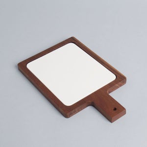 손잡이 직사각나무플레이트 세트(대) /나무접시