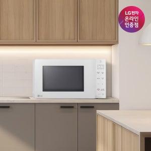 LG 전자레인지 MW23WD 화이트 23L 가정용 전자렌지