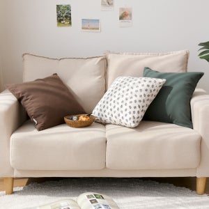 모스 거실 쇼파 사각 쿠션커버 40x40