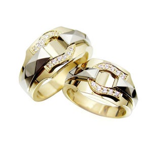 주얼리 전문점 [러블리주얼리] CF13126 해피해피 18K커플링 평생A/S 공장직영