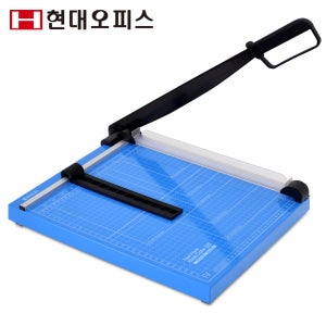 현대오피스 작두형 재단기 HANDY CUTTER-320 20매 종이 문서 재단기 사무용
