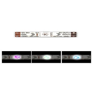 RGB LED 5v바 네오픽셀 LED바 1구 3.3cm WS2812b 파노라마 아듀이노/교재