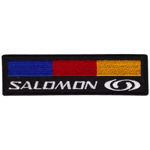 와펜 D870 - SALOMON 사각 마크 패치 스키 와펜