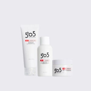 닥터505 에이플러스 3종 베이직 세트(폼/토너/크림) 성인 좁쌀 여드름화장품