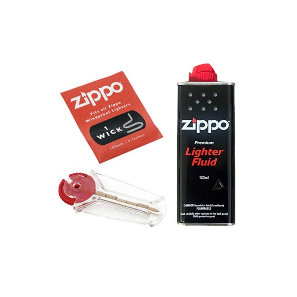 Zippo 지포라이터 돌 심지 오일 기름 연료
