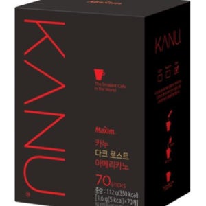 맥심 카누 다크 로스트 70T 112g 증정품랜덤발송