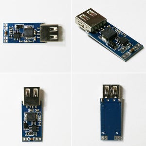 USB출력 전원공급 스텝다운 모듈 감압 5V 3A DC컨버터