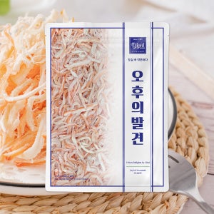 부드럽고 쫄깃한 굵은 오징어채 품질이 남다른 국내가공 홍진미1Kg
